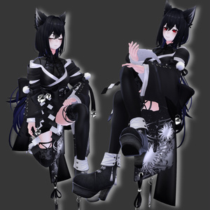 [Free] 不思議なポーズセット5種 [pose set] 缩略图 2