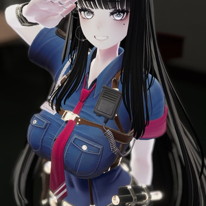 [Free]警察官っぽいポーズ3種類 缩略图 3