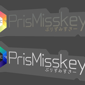 【VRC向け】PrisMisskey公式ロゴバッヂ