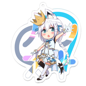 【非公式】白上フブキノンストップストーリー衣装版アクリルキーホルダー