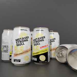メタバーストロング缶（ストロー＆ローポリ付き）　metaverse strong RTD(with straw & low poly)