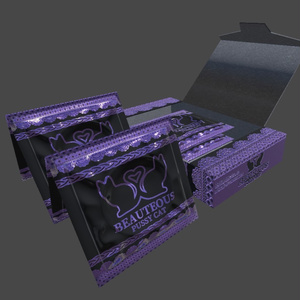 【PB対応】コンドーム箱 3Dモデル　Condom box 3D model 缩略图 4