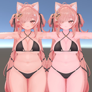 【Free】ICHIGO イチゴ 専用-Pink Body Texture