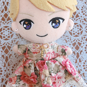 ぬい服 ワンピース ワイン