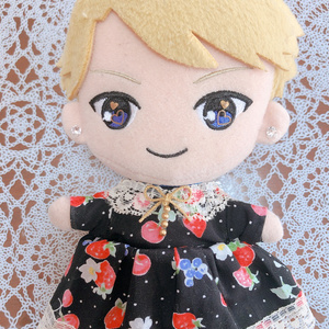 ぬい服 ワンピース黒
