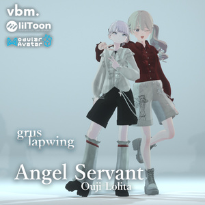 【12アバター対応】angel servant - ouji lolita【MA】 缩略图 7
