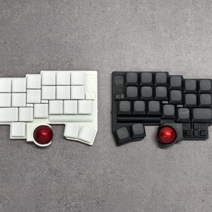 roBa 【トラックボール付きワイヤレス自作キーボードキット