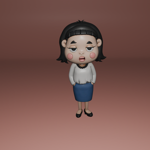 ３Dモデル(tomomiさん1号）