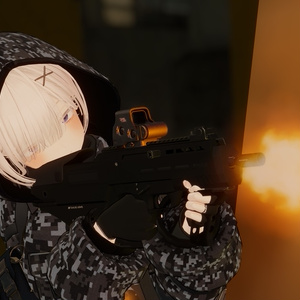 【ギミック付き3Dモデル】6.8mm Rifle TF68A1【VRChat用/Modular Avatar対応】 缩略图 4