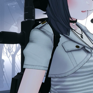 【ギミック付き3Dモデル】Beschützer/5.56mm 小銃 ベシュツァーPDW【VRChat用/Modular Avatar対応/11アバタープリセット対応】 缩略图 5