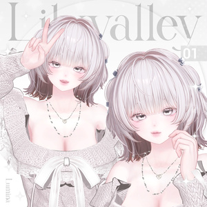 【10アバター対応】LilyValley Hair 缩略图 7