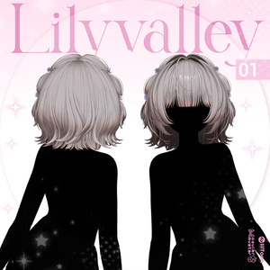 【10アバター対応】LilyValley Hair 缩略图 2