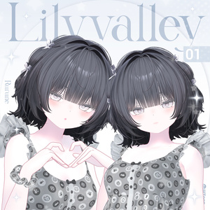 【10アバター対応】LilyValley Hair 缩略图 13
