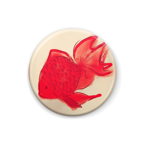 金魚缶バッチ