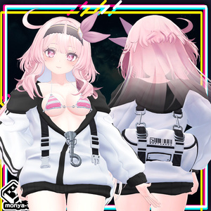 【複数アバター対応】もにゃもにゃパーカー 缩略图 4