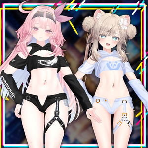 【複数アバター対応】もにゃもにゃパーカー２ 缩略图 4
