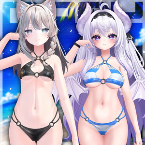 【複数アバター対応】もにゃもにゃビキニ２ 缩略图 4
