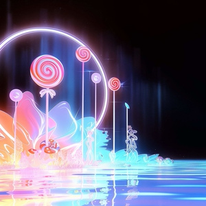 𝙑𝙩𝙪𝙗𝙚𝙧 𝘼𝙣𝙞𝙢𝙖𝙩𝙚𝙙 𝘽𝙖𝙘𝙠𝙜𝙧𝙤𝙪𝙣𝙙| 𝙇𝙪𝙣𝙖𝙧 𝙎𝙩𝙖𝙜𝙚 | 月のステージ