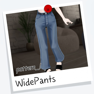 [12種対応] Wide Pants