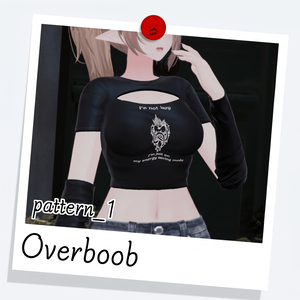 [5種対応] Overboob