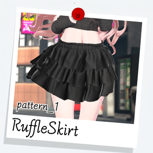 [8種対応] RuffleSkirt