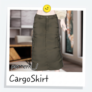 [4種対応] CargoSkirt