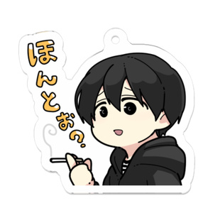 スタンプ風アクキー