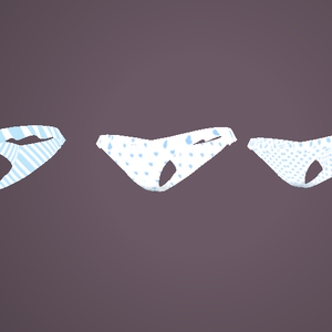 【3日間無料/Free for three days】MAT全18種 ミルフィデフォルトアンダーウェアマテリアル/milfy default Underwear materia