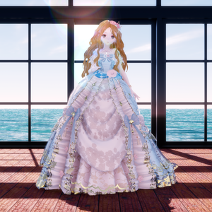 司城來夢 Princess【MMD  MODEL DL】