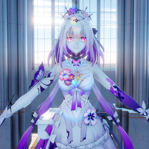Honkai: Star Rail Castorice 遐蝶【MMD Model DL】