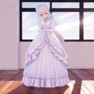 红夫人婚纱版心海wedding Mary kokomi【MMD MODEL DL】