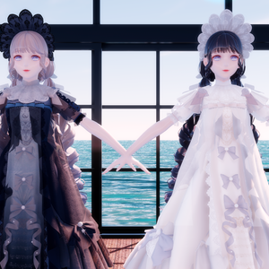 Shining Nikki Sugary Lullaby闪耀暖暖 甜梦摇篮曲【MMD Model DL】