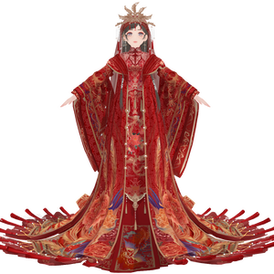 Shining Nikki Crimson Phoenix闪耀暖暖 碧落鸾歌【MMD Model DL】