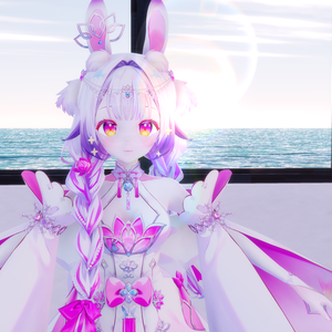 蘭音reine 兔仙霓裳  【MMD MODEL DL】