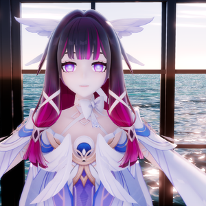 Gennshin Columbina 少女【MMD MODEL DL】