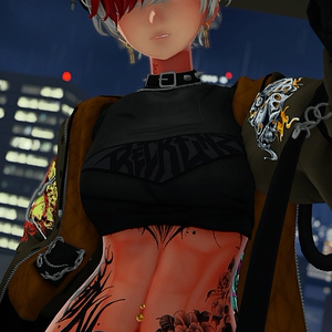BECKENZI クロップトップ + 襟/Croptop & Spiked Collar 缩略图 10