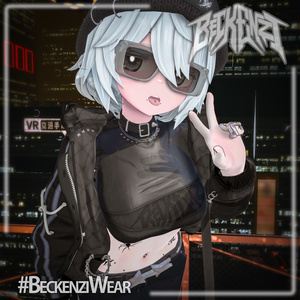 BECKENZI クロップトップ + 襟/Croptop & Spiked Collar 缩略图 7