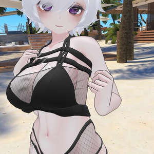 BECKENZI ゴス水着 /Goth Swimsuit 🖤[13+アバタ/Avatars] 缩略图 10