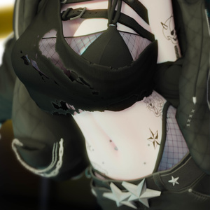 BECKENZI 水着クロップトップ /Torn Swimsuit Croptop [12+アバタ/Avatars] 缩略图 10
