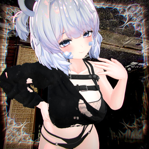 BECKENZI 水着クロップトップ /Torn Swimsuit Croptop [12+アバタ/Avatars] 缩略图 3