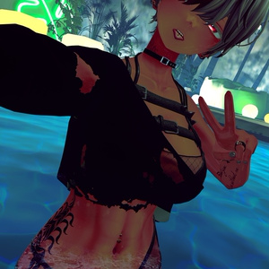 BECKENZI 水着クロップトップ /Torn Swimsuit Croptop [12+アバタ/Avatars] 缩略图 8