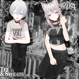 BECKENZI スウェットパンツとTシャツ/ Sweatpants and T-Shirt [14+アバタ/Avatars] 缩略图 3