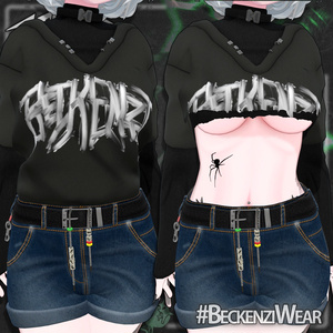 BECKENZI 【ミルティナ】スリムドレスとセーター＆ショートパンツ /[Milltina]Sweater & Shorts and Bodycon Dress 缩略图 4