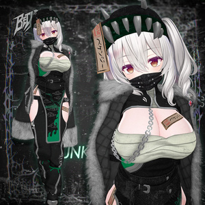 🎃BECKENZI パンクキョンシー/Punk Jiangshi [12アバタ/Avatars] 缩略图 6