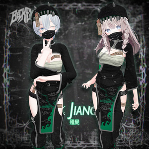 🎃BECKENZI パンクキョンシー/Punk Jiangshi [12アバタ/Avatars] 缩略图 4