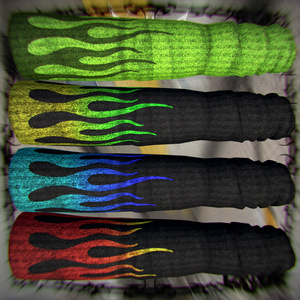 BECKENZI ArmWarmers/アームウォーマー [21+アバタ/Avatars] 💚🖤 缩略图 3