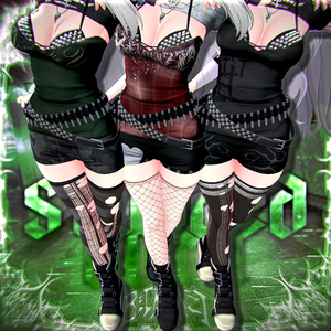 BECKENZI Studded Goth/ スタッズゴス 🖤🔗 [24 アバタ/Avatars] 缩略图 2