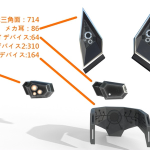 MCF sci-fi アクセサリーセット