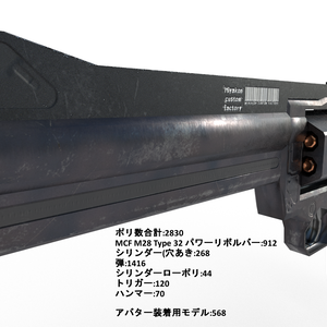 MCF M28 Type 32 パワーリボルバー
