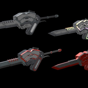 MCF Anti Beast Gunblade Loup Garou 缩略图 7